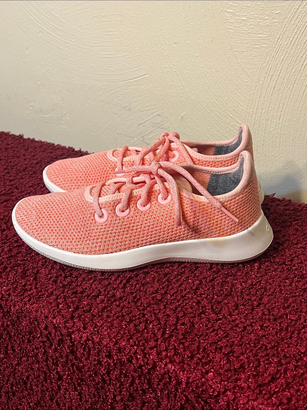 NWOB Allbirds Peach Tree Runners size 7
